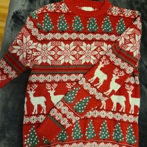 size men's small christmas sweater
